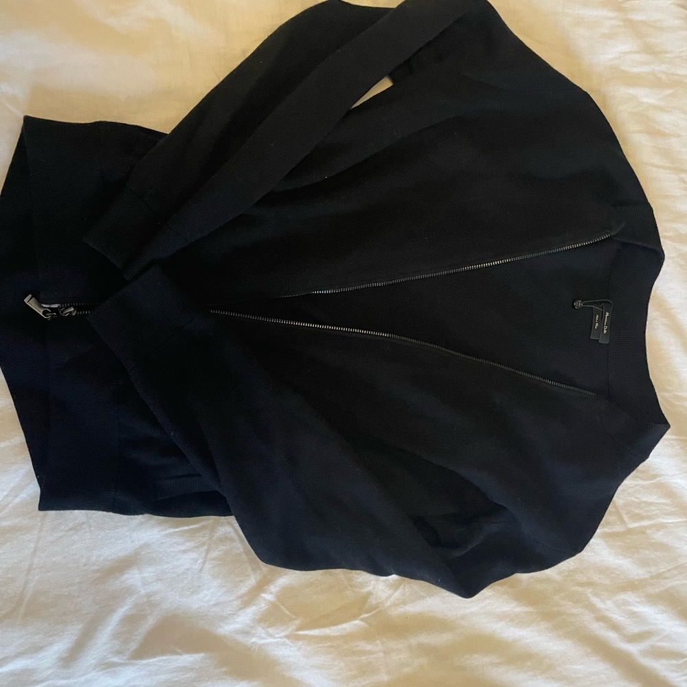 Massimo Dutti Black Knit Sweater